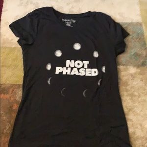 “Not phased” moon phase t-shirt